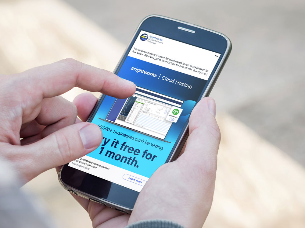 Rightworks Free Trial Campaign
